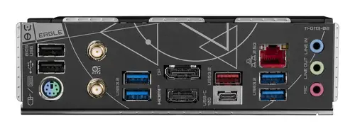 Z790 EAGLE AX Placa base - Soporta CPUs Intel Core de 14ª generación, VRM digital de 12+1+1 fases, hasta 7600MHz DDR5 (OC), 3xPCIe 4.0 M.2, Wi-Fi 6E, LAN de 2.5GbE, USB 3.2 Gen 2 - Imagen 5