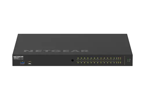 M4250-26G4XF-PoE+ Gestionado L2/L3 Gigabit Ethernet (10/100/1000) Energía sobre Ethernet (PoE) 1U Negro - Imagen 1