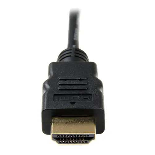 Cable de 1m Micro HDMI a HDMI con Ethernet - Vídeo de 4K a 30Hz - Cable Adaptador Conversor Micro HDMI Tipo D de alta velocidad a HDMI 1.4 - HDMI UHD - Macho a Macho - Imagen 3