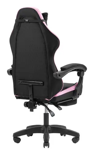 MGC-X Fabric Silla para videojuegos de PC Asiento acolchado Negro, Rosa - Imagen 6