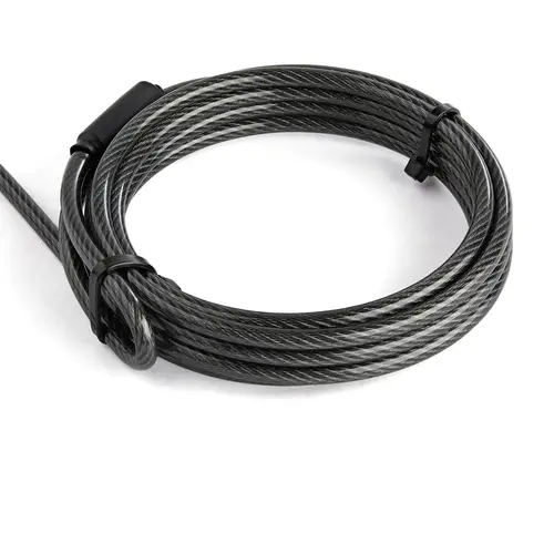 Cable de 2m de Seguridad para Ordenador Portátil - con Candado - para Ranura Nano - de Combinación - Imagen 7