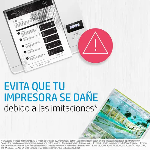 Pack de ahorro de 2 cartuchos de tóner original LaserJet 504X de alta capacidad negro - Imagen 7