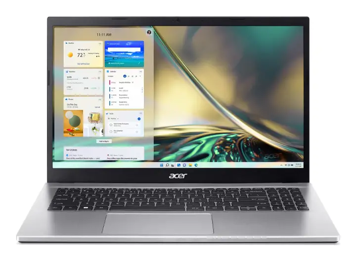 Aspire 3 A315-59-72N9 Intel® Core i7 i7-1255U Portátil 39,6 cm (15.6") Full HD 32 GB DDR4-SDRAM 512 GB SSD Wi-Fi 6 (802.11ax) Windows 11 Home Plata