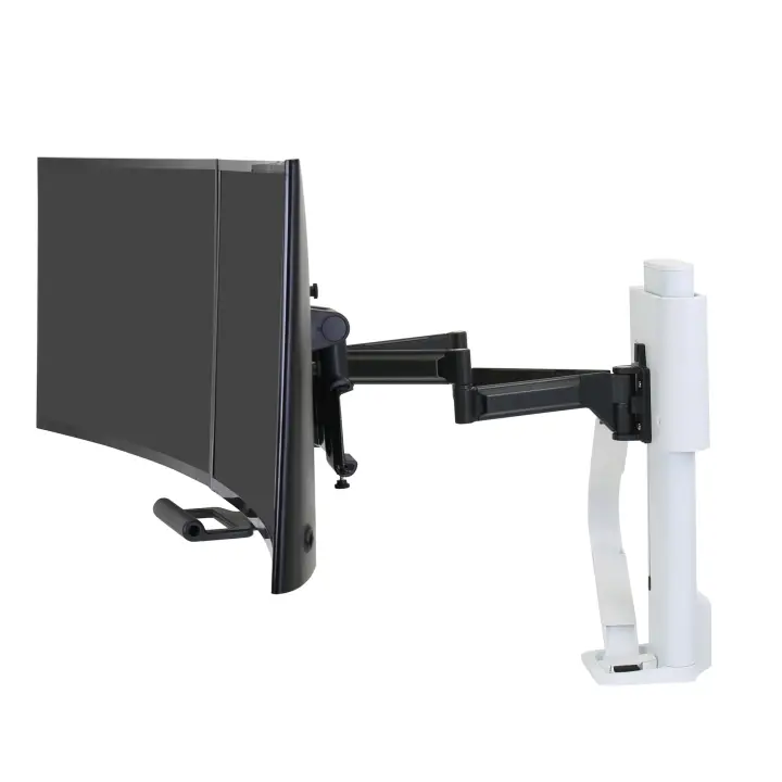TRACE 45-631-216 soporte para monitor 68,6 cm (27") Blanco Escritorio