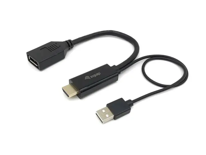119039 adaptador de cable de vídeo 0,15 m HDMI tipo A (Estándar) DisplayPort Negro