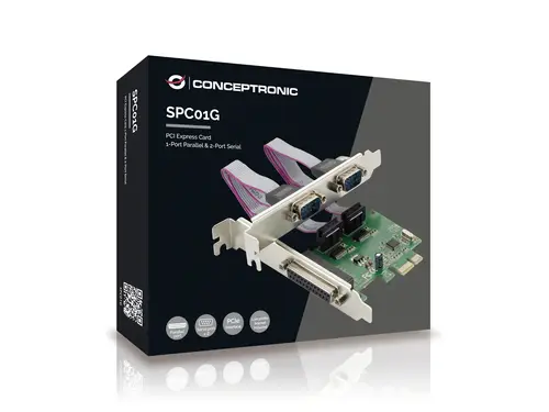SPC01G tarjeta y adaptador de interfaz Interno Paralelo, RS-232 - Imagen 3