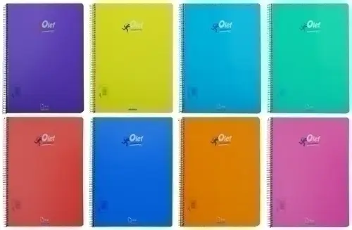 BLOCK OLEF PP Fº 80h PT.2,5 90g COL.(8)