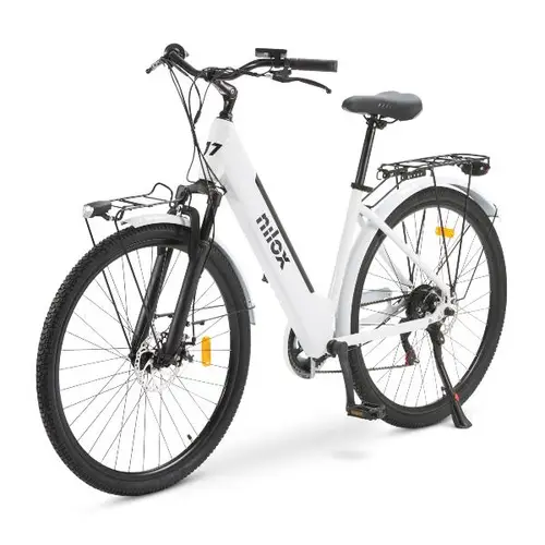NXEBJ7WH bicicleta eléctrica Blanco Aluminio 71,1 cm (28") 27,5 kg Litio - Imagen 1