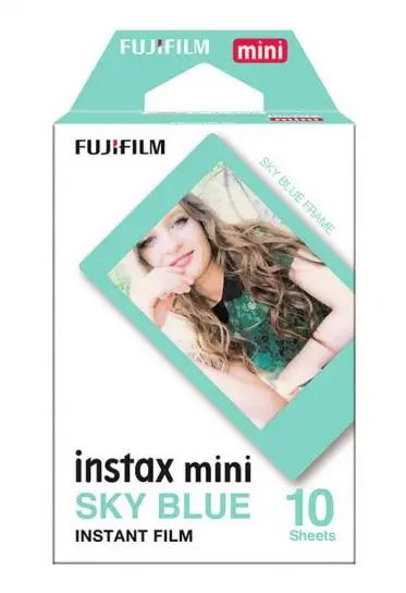 instax MINI Sky Blue película instantáneas 10 pieza(s) 54 x 86 ..