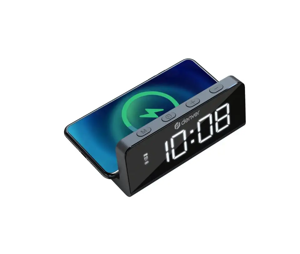 ECQ-103MK2 Reloj despertador digital Negro
