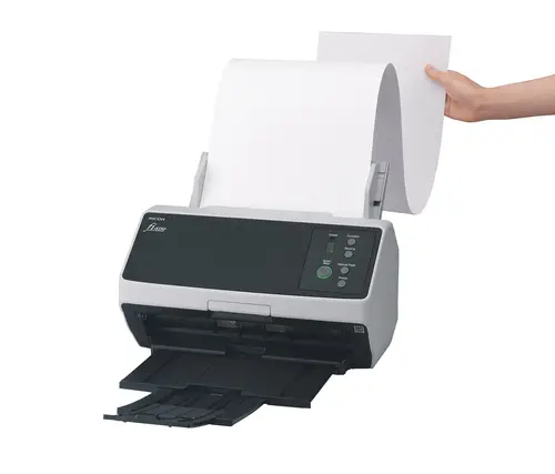 FI-8150 Alimentador automático de documentos (ADF) + escáner de alimentación manual 600 x 600 DPI A4 Negro, Gris - Imagen 6