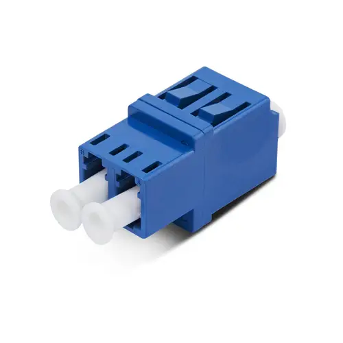 Acoplador de Fibra Óptica LC a LC Monomodo Dúplex - Acoplador de Fibra LC/UPC Monomodo para Panel de Parcheo - Acoplador Monomodo de Fibra LC - Imagen 2