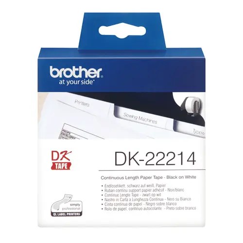 DK-22214 cinta para impresora de etiquetas Negro sobre blanco - Imagen 2