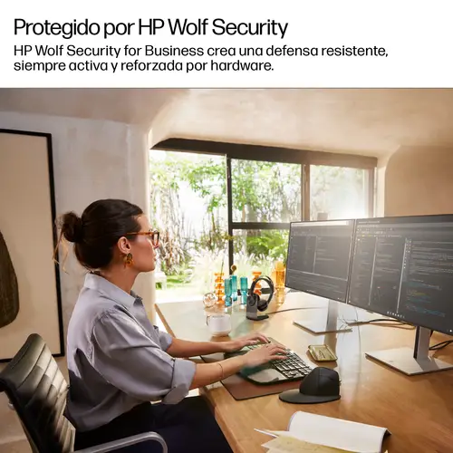 EliteDesk 8 SFF G1i Desktop AI PC Wolf Pro Security Edition Intel Core Ultra 5 235 32 GB DDR5-SDRAM 1 TB SSD Windows 11 Pro - Imagen 4
