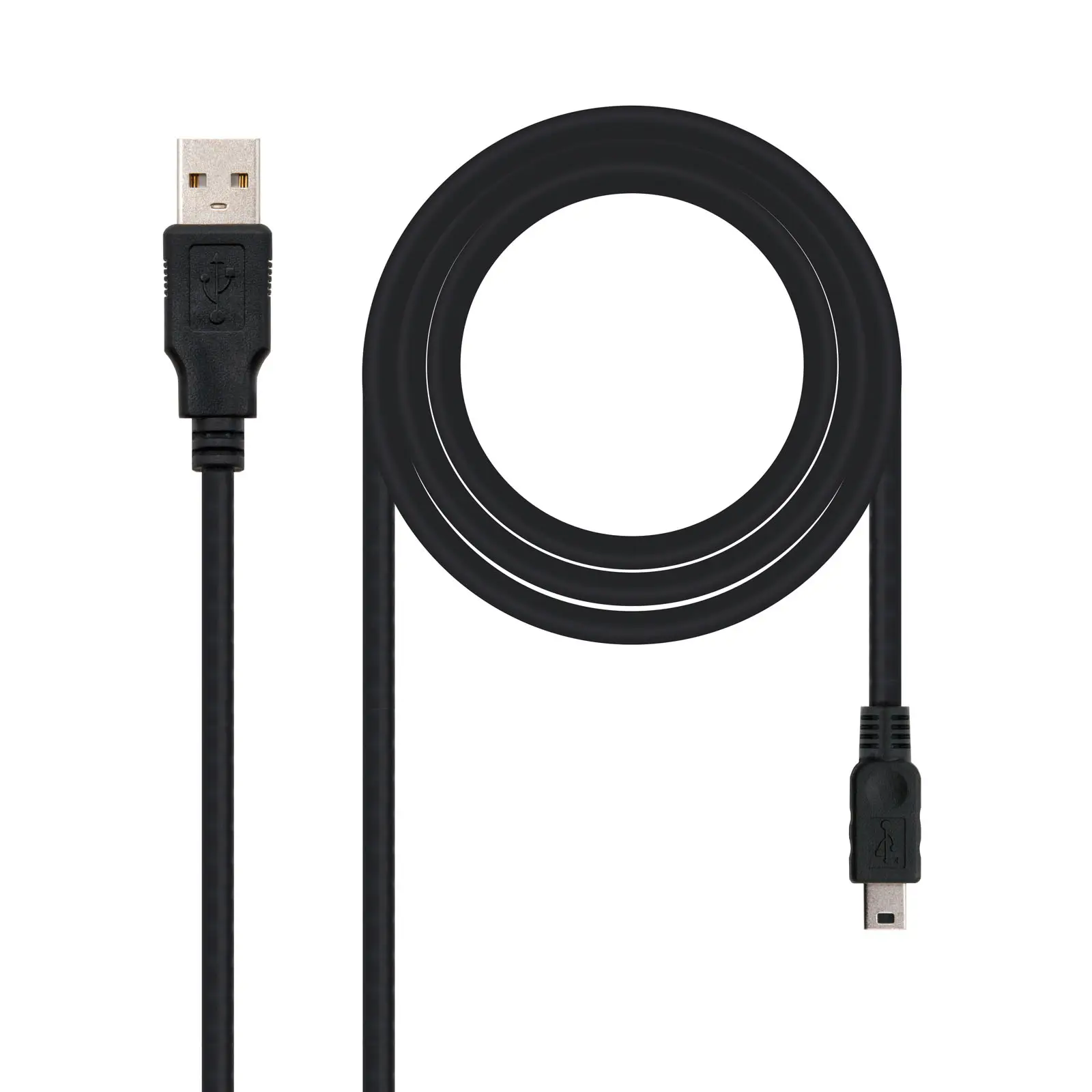 10.01.0403 cable USB USB 2.0 3 m USB A Mini-USB B Negro