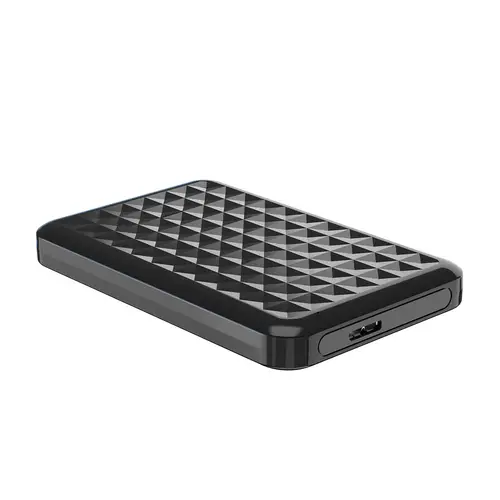 Caja Externa 2,5? 9.5mm SATA a USB3.0/USB3.1 Gen1, Negra - Imagen 1