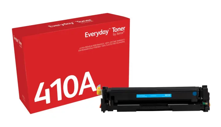 Everyday El tóner Everyday Cian de Xerox es compatible con HP 410A (CF411A), Capacidad estándar