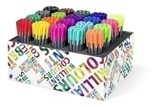 ROTULADOR STAEDTLER TRIPLUS FINELINER EXPOSITOR DE 300 UNIDADES COLORES SURTIDOS