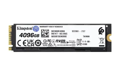 4096G KC3000 M.2 2280 NVMe SSD - Imagen 2