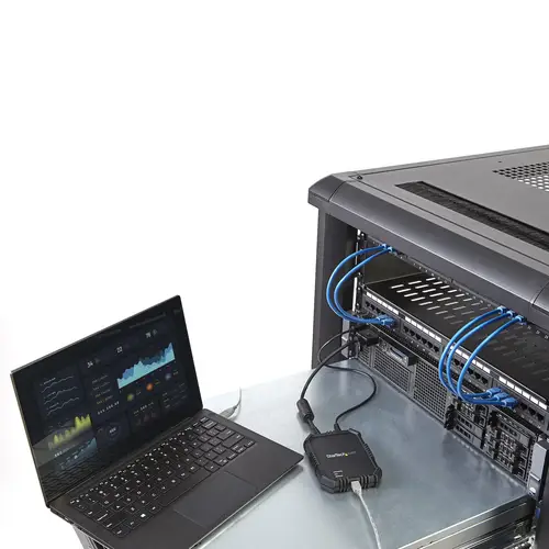 Consola KVM con Carcasa Resistente de Ordenador Portátil a Servidor - Imagen 5