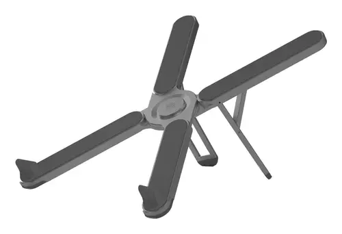 SWMAGICSTANDX soporte para ordenador portátil Soporte para ordenador portátil y tableta Gris Oscuro 40,6 cm (16") - Imagen 4