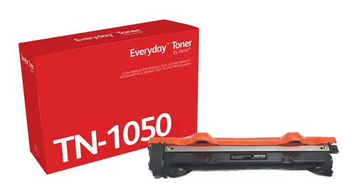 Everyday El tóner Everyday Negro de Xerox es compatible con Brother TN1050, Capacidad estándar - Imagen 1