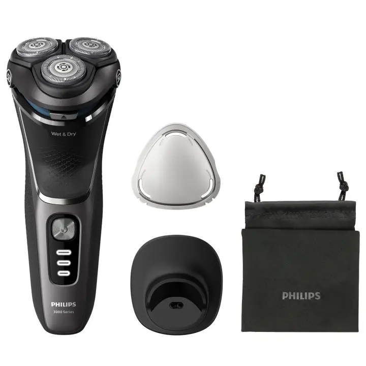 Shaver 3000 Series S3343/13 Afeitadora eléctrica en seco y en h�..