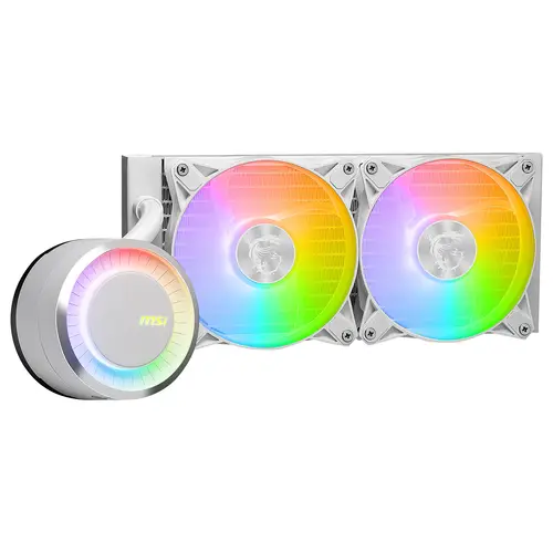 MAG Coreliquid E240 WHITE Placa base, Procesador Kit de refrigeración líquida 12 cm Blanco - Imagen 5