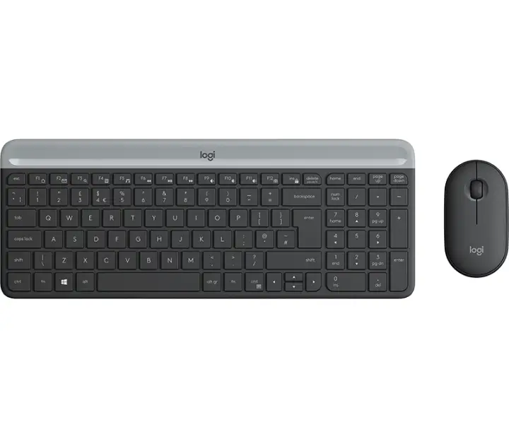 920-009198 teclado Ratón incluido Universal RF inalámbrico QWERTY Español Grafito
