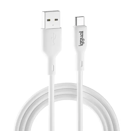 IGG316948 cable USB USB 2.0 1 m USB A USB C Blanco - Imagen 1