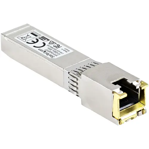 Módulo Transceptor SFP+ Compatible con MSA sin Codificar - 10GBASE-T - SFP a RJ45 Cat6 / Cat5e - SFP+ Ethernet Gigabit de 10Gb - RJ45 - 30m - Imagen 2
