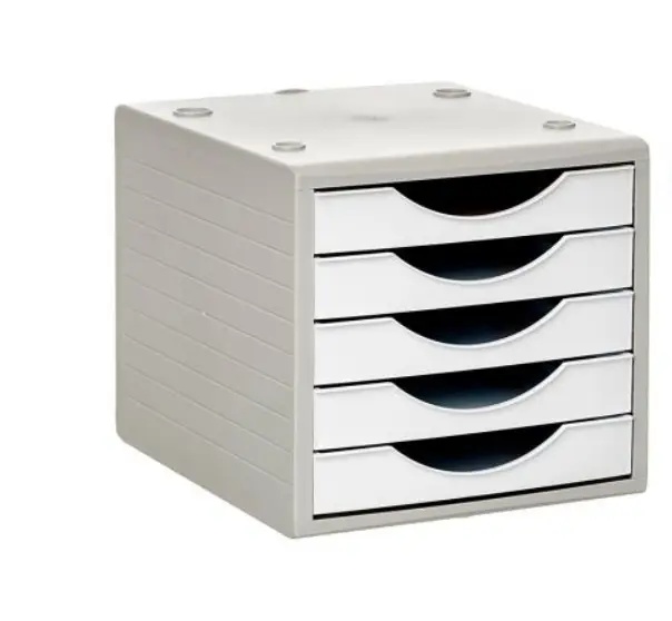 4005 BL PS cajonera para oficina Gris, Blanco Poliestireno