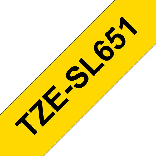TZE-SL651 cinta para impresora de etiquetas Negro en el oro - Imagen 1