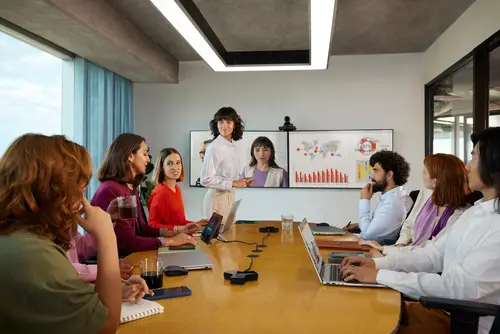 Sistema de videoconferencia G62 con kit de placa de montaje y sin cable de alimentación TAA - Imagen 13