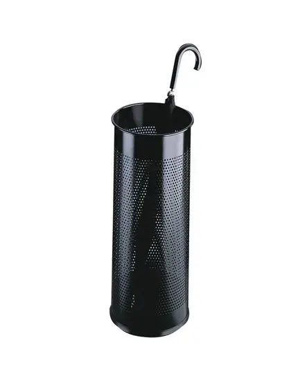 3350 paragüero Acero inoxidable Negro