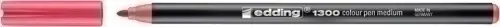 ROTUL.EDDING 1300 CORAL - Pack de 5 unidades