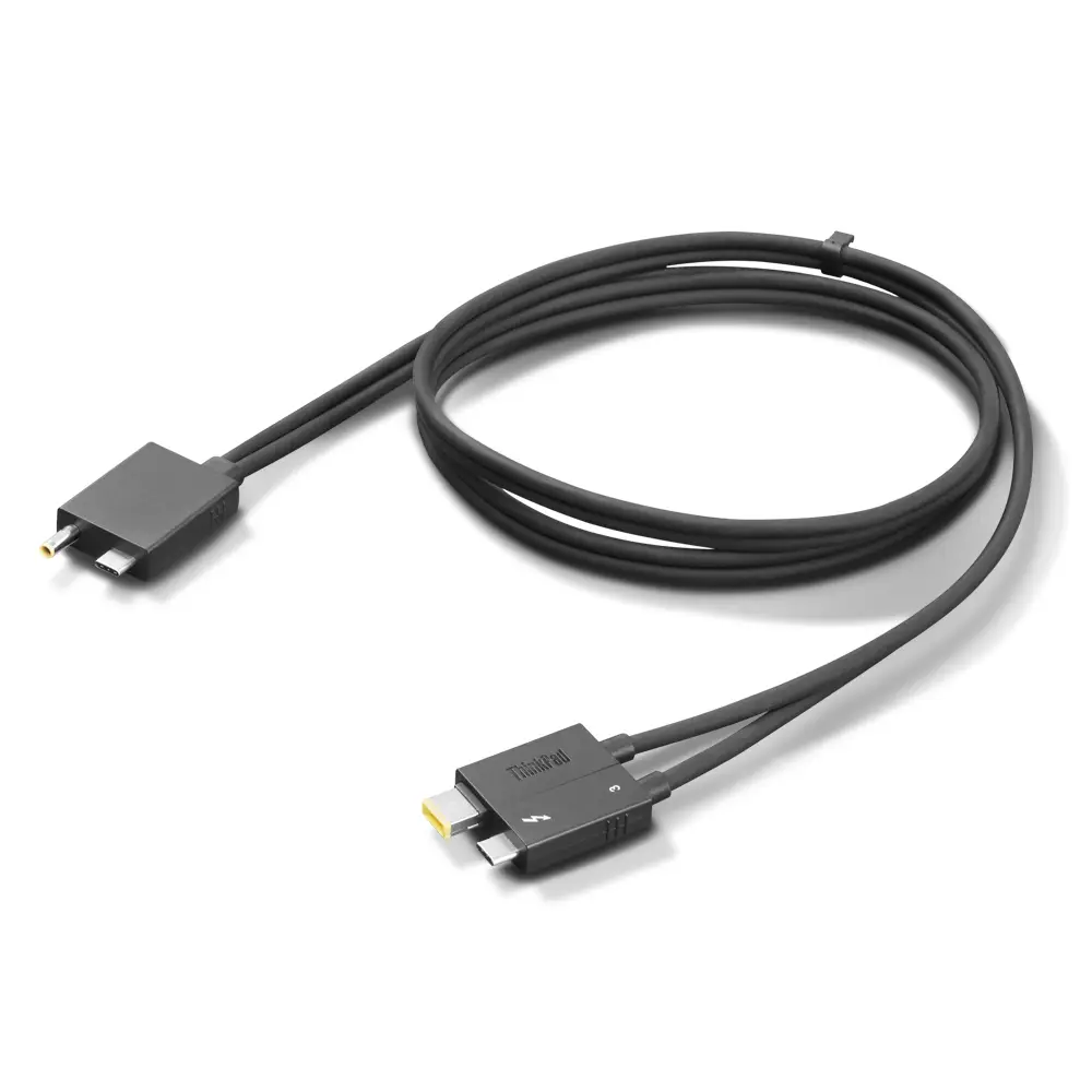 4X91K16970 cable Thunderbolt 0,7 m 40 Gbit/s Negro