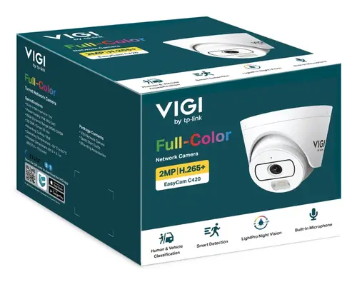 EasyCam C420 Almohadilla Cámara de seguridad IP Exterior 1920 x 1080 Pixeles Techo/Pared/Poste - Imagen 4