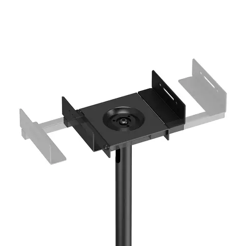 Soporte Universal De Suelo Giratorio E Inclinable Para Altavoces, Negro - Imagen 2