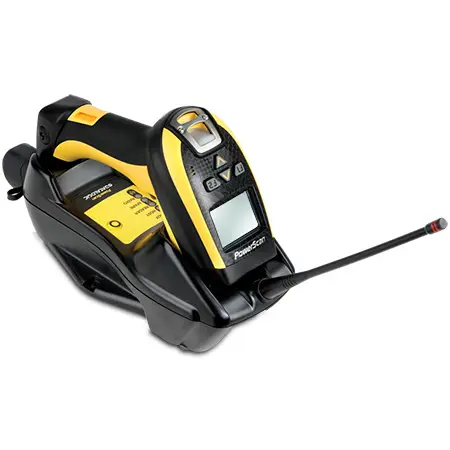 PowerScan PM9100 Lector de códigos de barras portátil 1D LED Negro, Amarillo