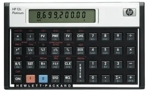 CALCULADORA FINANCIERA HP 12C