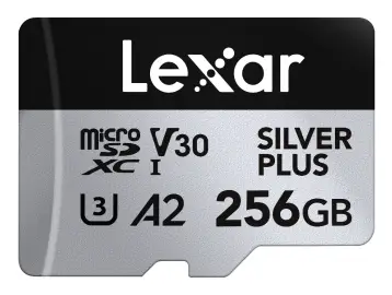 Professional SILVER PLUS 256 GB MicroSDXC UHS-I
