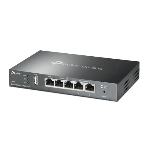 Omada ER605 router Gigabit Ethernet Negro - Imagen 2