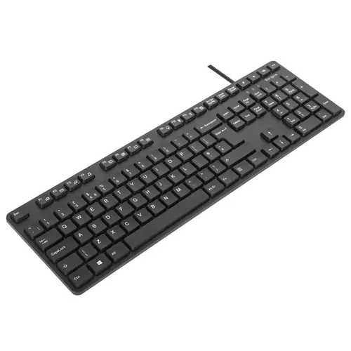 AKM622ES teclado Ratón incluido Universal USB QWERTY Español Negro - Imagen 3