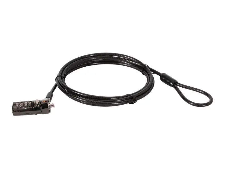 CUSTODIO01BN cable antirrobo Negro 1,8 m