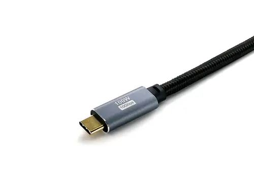 128357 Cable USB 3.2 Gen 2 C a C, M/M, 2,0m, PD100W , 4K/60Hz, 10Gbps, Negro - Imagen 4