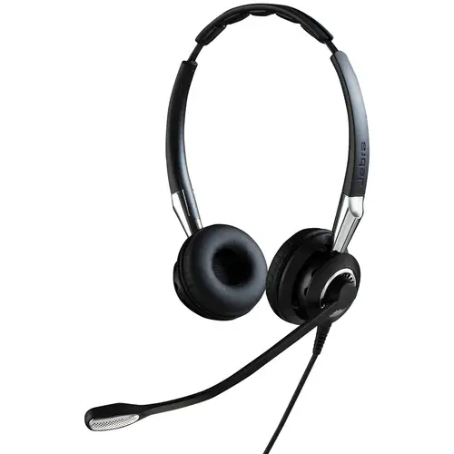 BIZ 2400 II Auriculares Alámbrico Diadema Oficina/Centro de llamadas Negro, Plata - Imagen 1