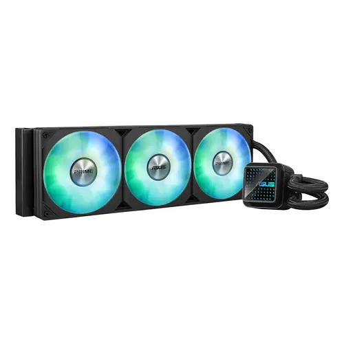 Prime LC 360 ARGB Carcasa del ordenador Sistema de refrigeración líquida todo en uno 12 cm Negro - Imagen 2