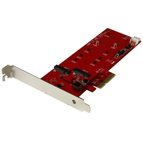 Tarjeta Controladora M.2 PCI Express para 2 SSD - Imagen 1