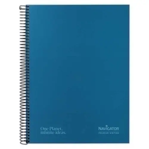 BLOC NAVIGATOR A4 120h HZ AZUL - Pack de 5 unidades